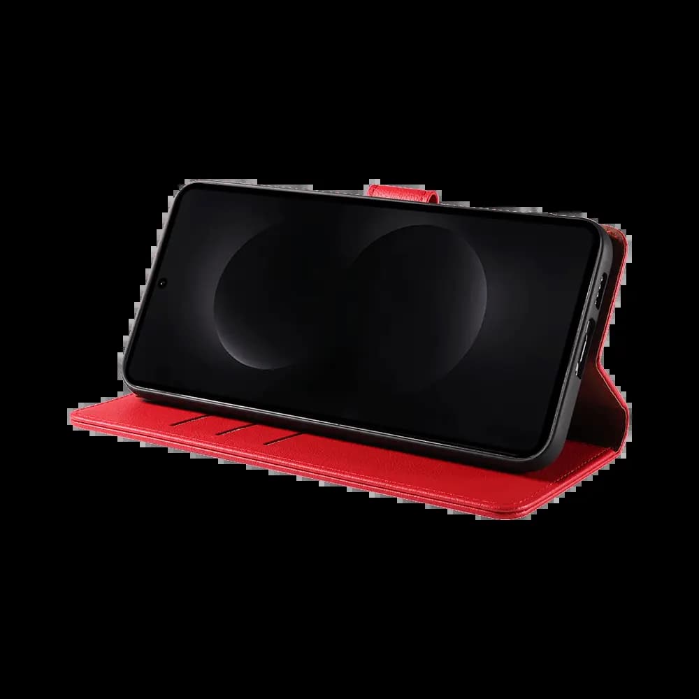 Housse folio anti-RFID Samsung Galaxy S26+ – PROTECT IP011 Rouge