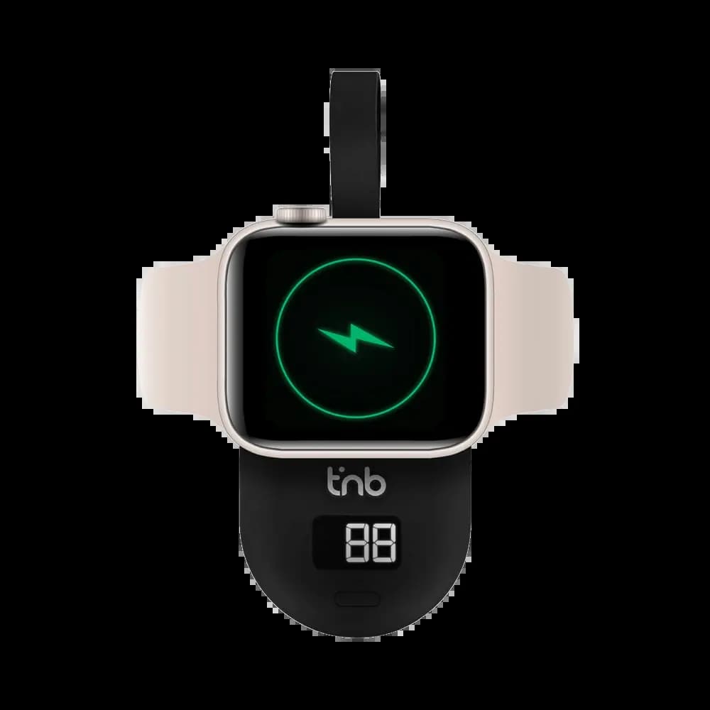 Batterie Externe Power Bank T'nb PBUWATCH 2500mAh pour Apple Watch Noir