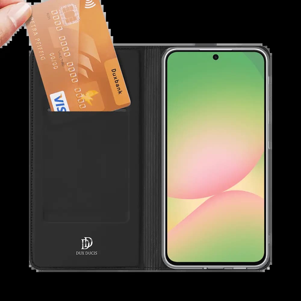 Housse folio Samsung Galaxy A57 5G porte-carte – Dux Ducis Skin Pro Bleu