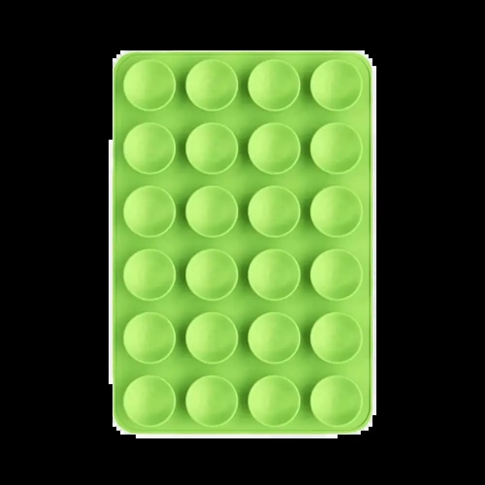 Support Ventouse Silicone Universel pour Smartphone Vert