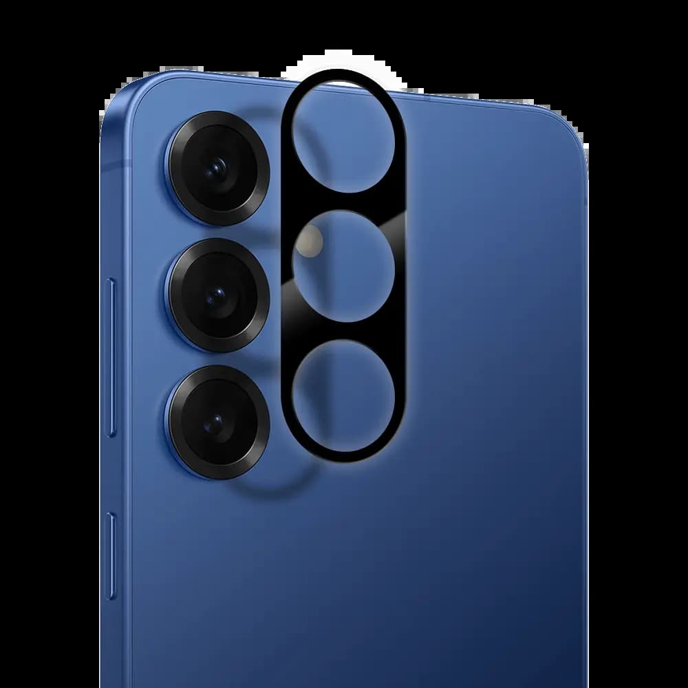 Protection lentille caméra Samsung Galaxy S25 - Noir