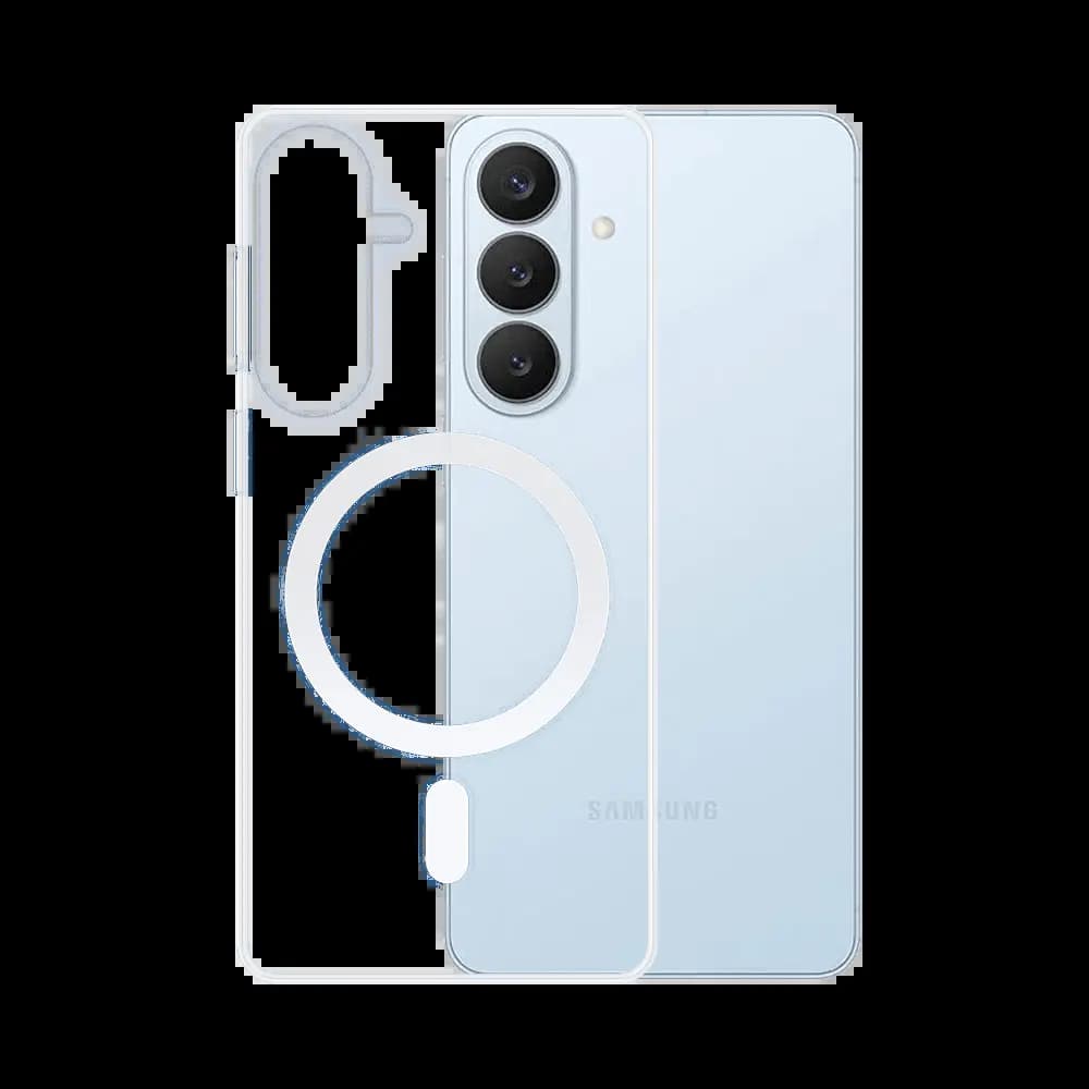 Coque transparente silicone MagSafe – Samsung Galaxy S26+