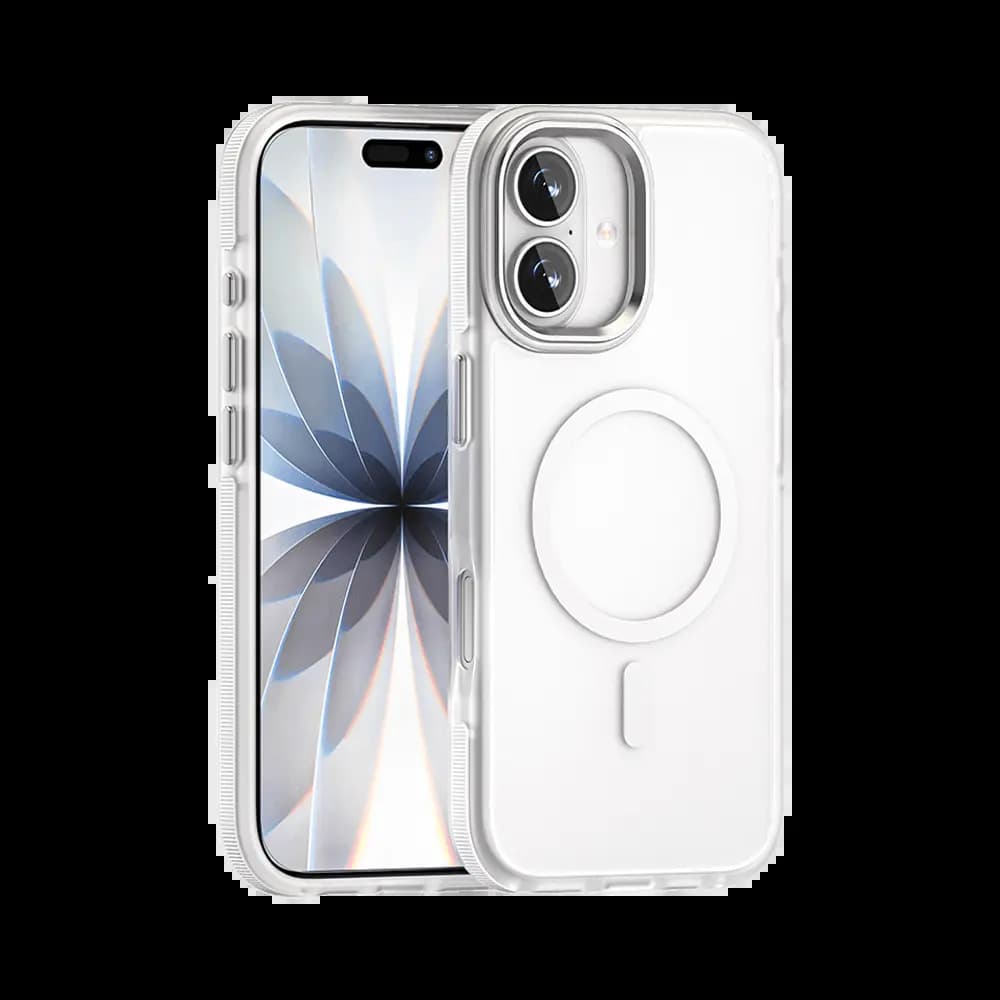 Coque MagSafe antichoc iPhone 17 – PROTECT MS01 Blanc