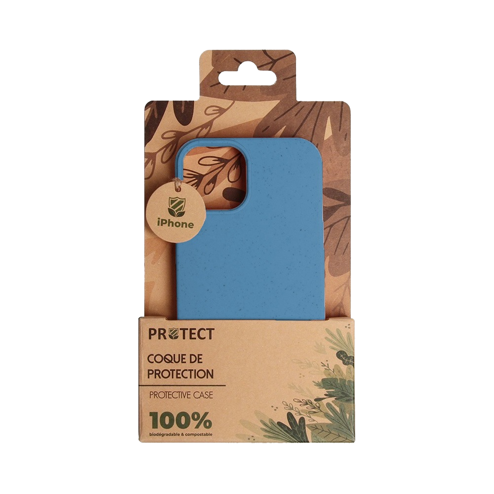Coque Biodégradable PROTECT pour Apple iPhone 11 Pro Max Bleu