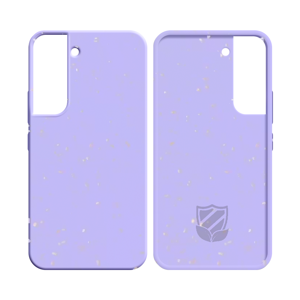 Coque Bambou Biodégradable PROTECT pour Samsung Galaxy S22+ Violet