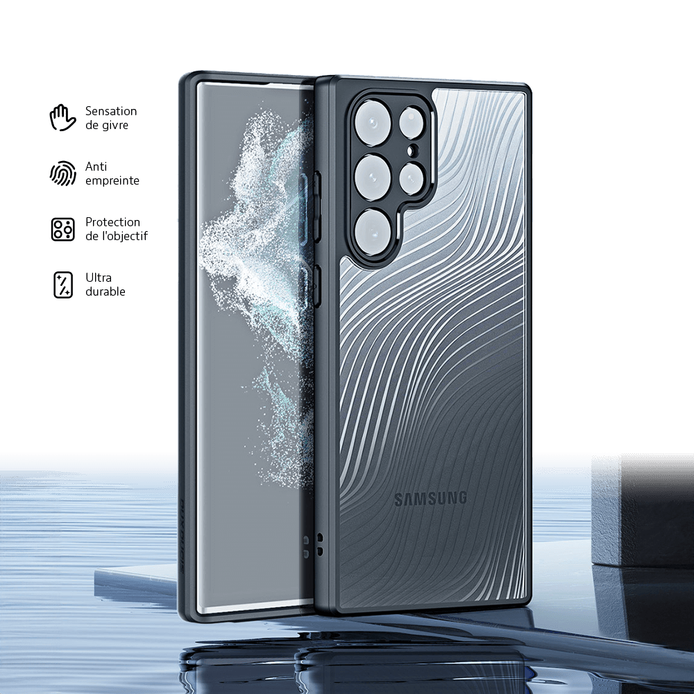 Coque de Protection Dux Ducis pour Samsung Galaxy S22 Ultra Noir