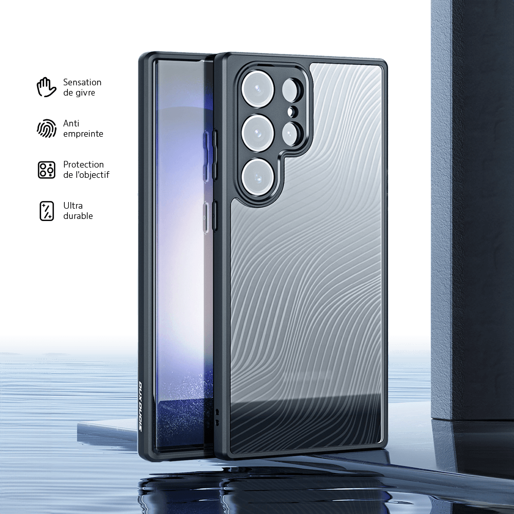 Coque de Protection Dux Ducis pour Samsung Galaxy S23 Ultra 5G Noir