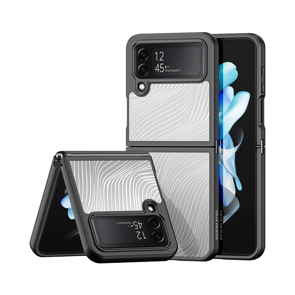 Coque de Protection Dux Ducis pour Samsung Galaxy Z Flip 4 5G Noir