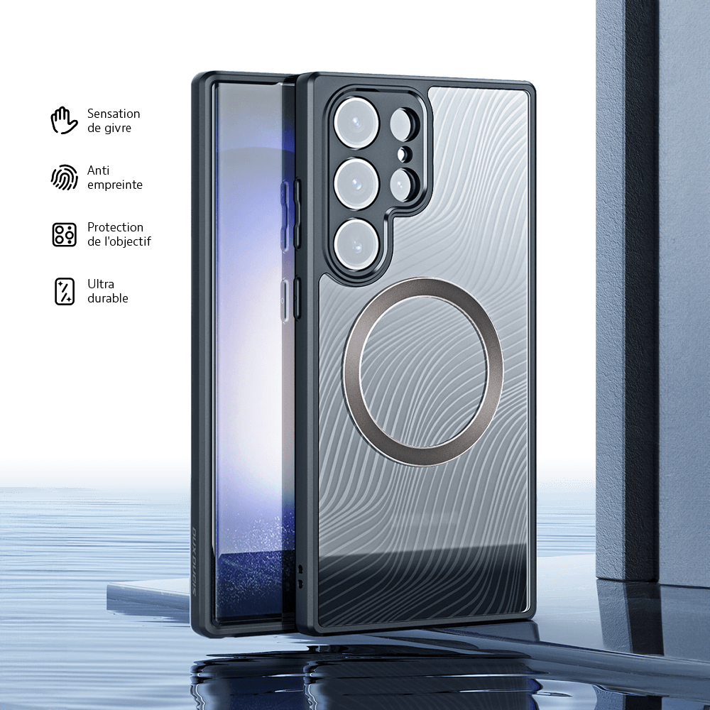 Coque de Protection MagSafe Dux Ducis pour Samsung Galaxy S23 Ultra 5G Noir