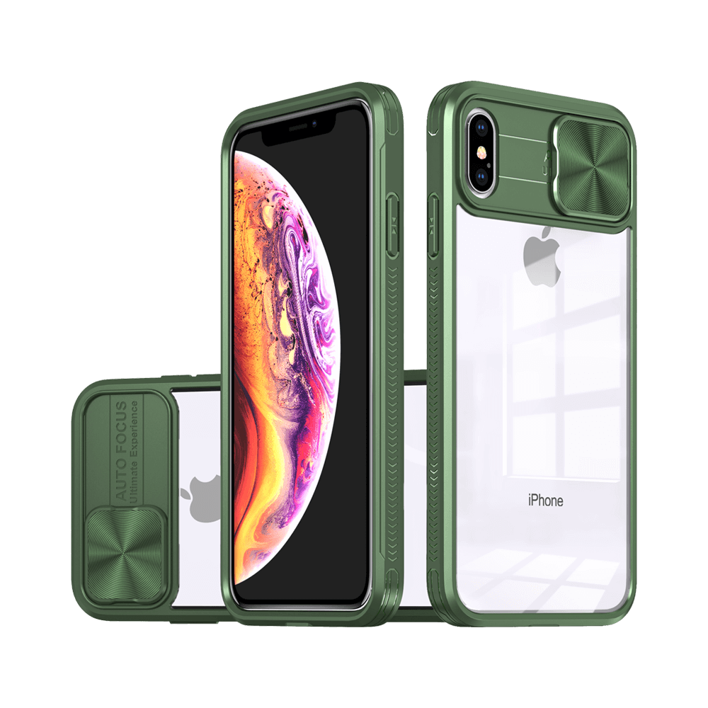 Coque de Protection PROTECT pour Apple iPhone X & XS Vert Foncé