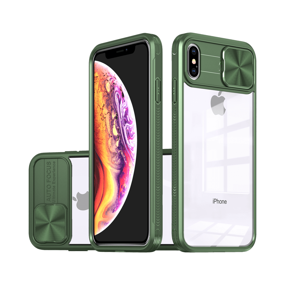 Coque de Protection PROTECT IE027 pour Apple iPhone X & XS Vert Foncé