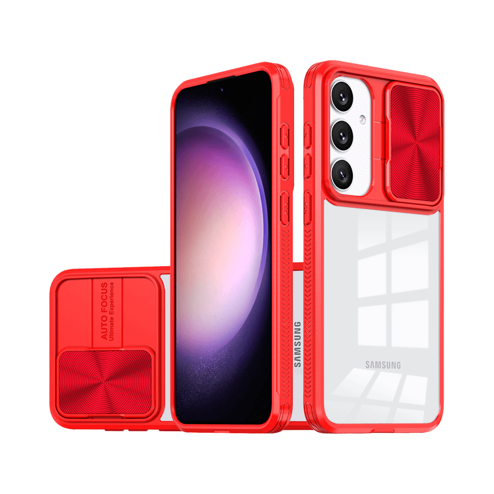 Coque de Protection PROTECT pour Samsung Galaxy S24+ 5G Rouge