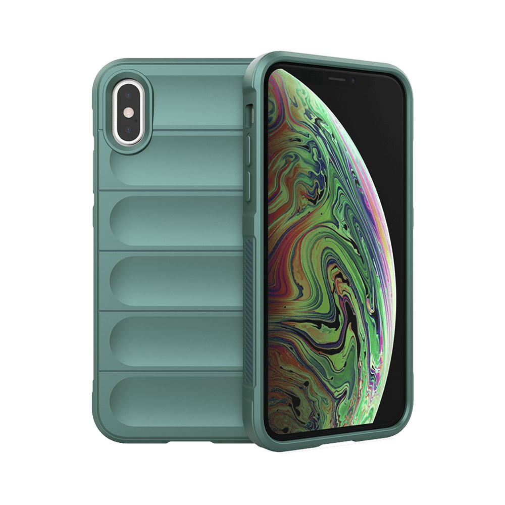 Coque de Protection PROTECT pour Apple iPhone X & XS Vert Foncé