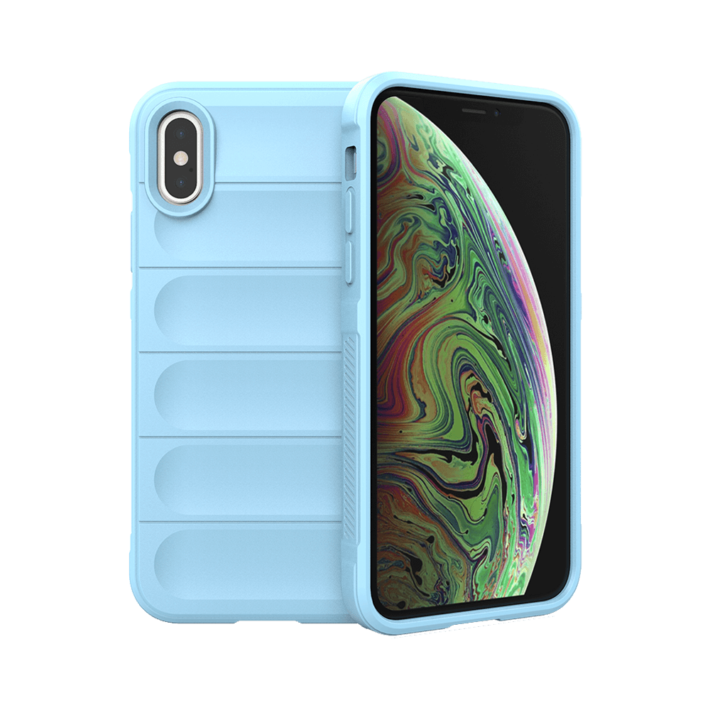 Coque de Protection PROTECT pour Apple iPhone X & XS Bleu Clair