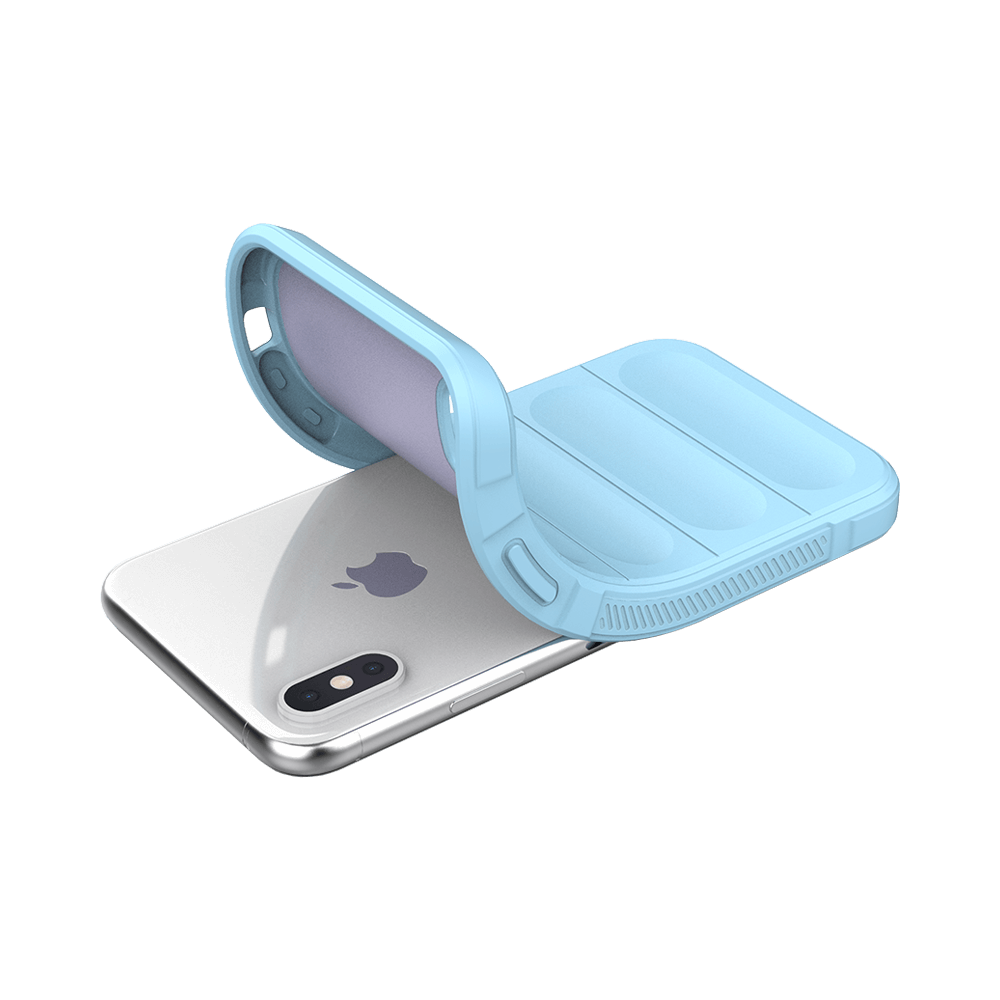 Coque de Protection PROTECT pour Apple iPhone X & XS Bleu Clair