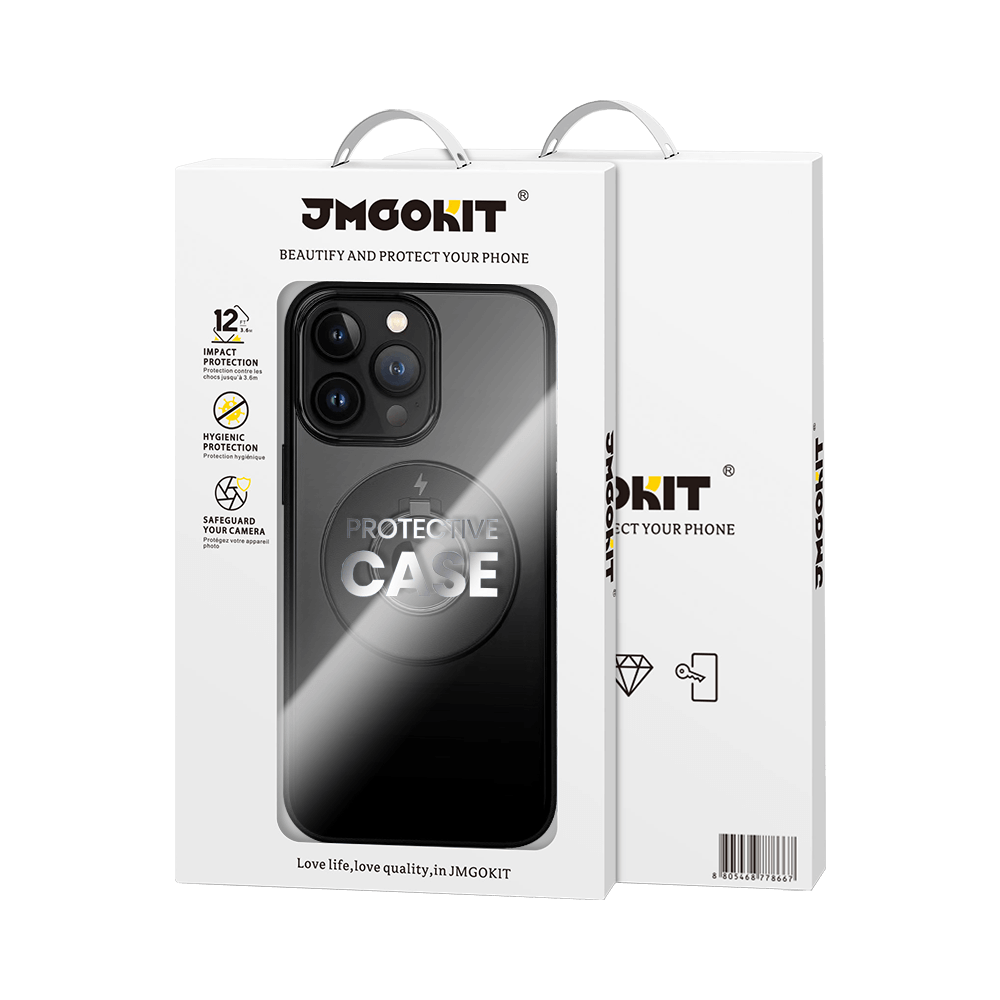Coque de Protection MagSafe JMGOKIT pour Apple iPhone 14 Pro Noir