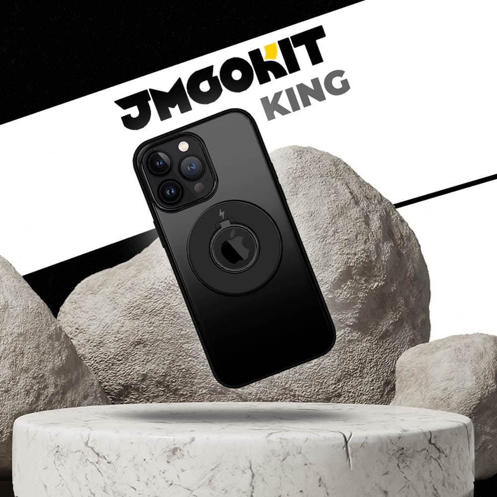 Coque de Protection MagSafe JMGOKIT pour Apple iPhone 12 Pro Noir