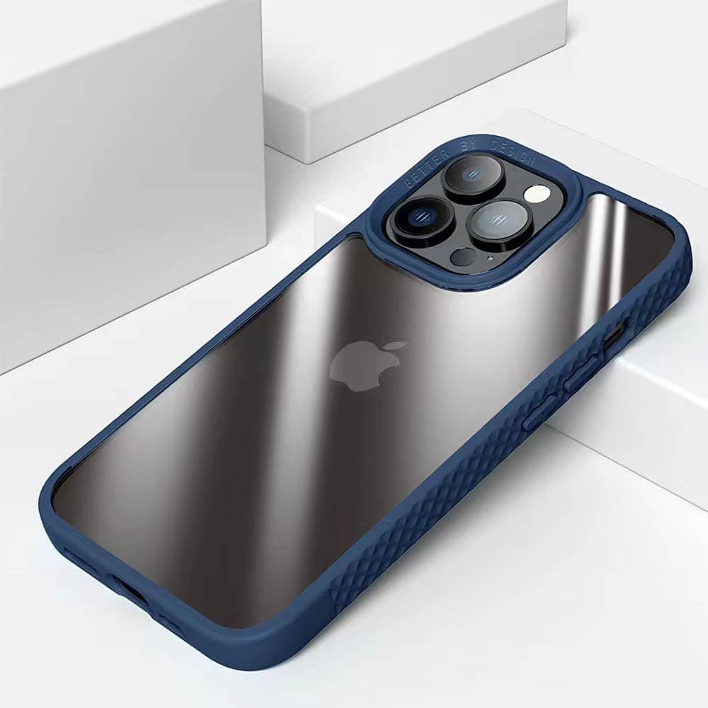 Coque de Protection JMGOKIT pour Apple iPhone 12 Pro Max Bleu