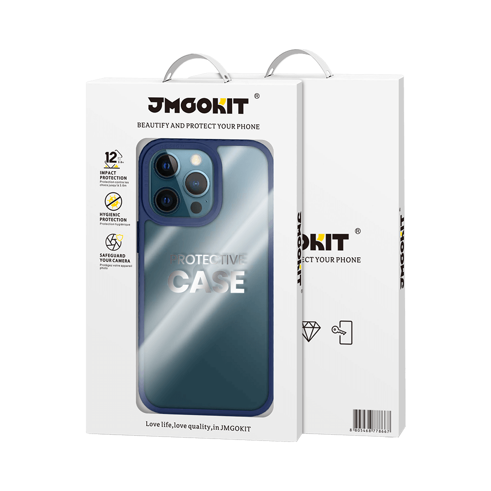 Coque de Protection JMGOKIT pour Apple iPhone 12 Pro Max Bleu