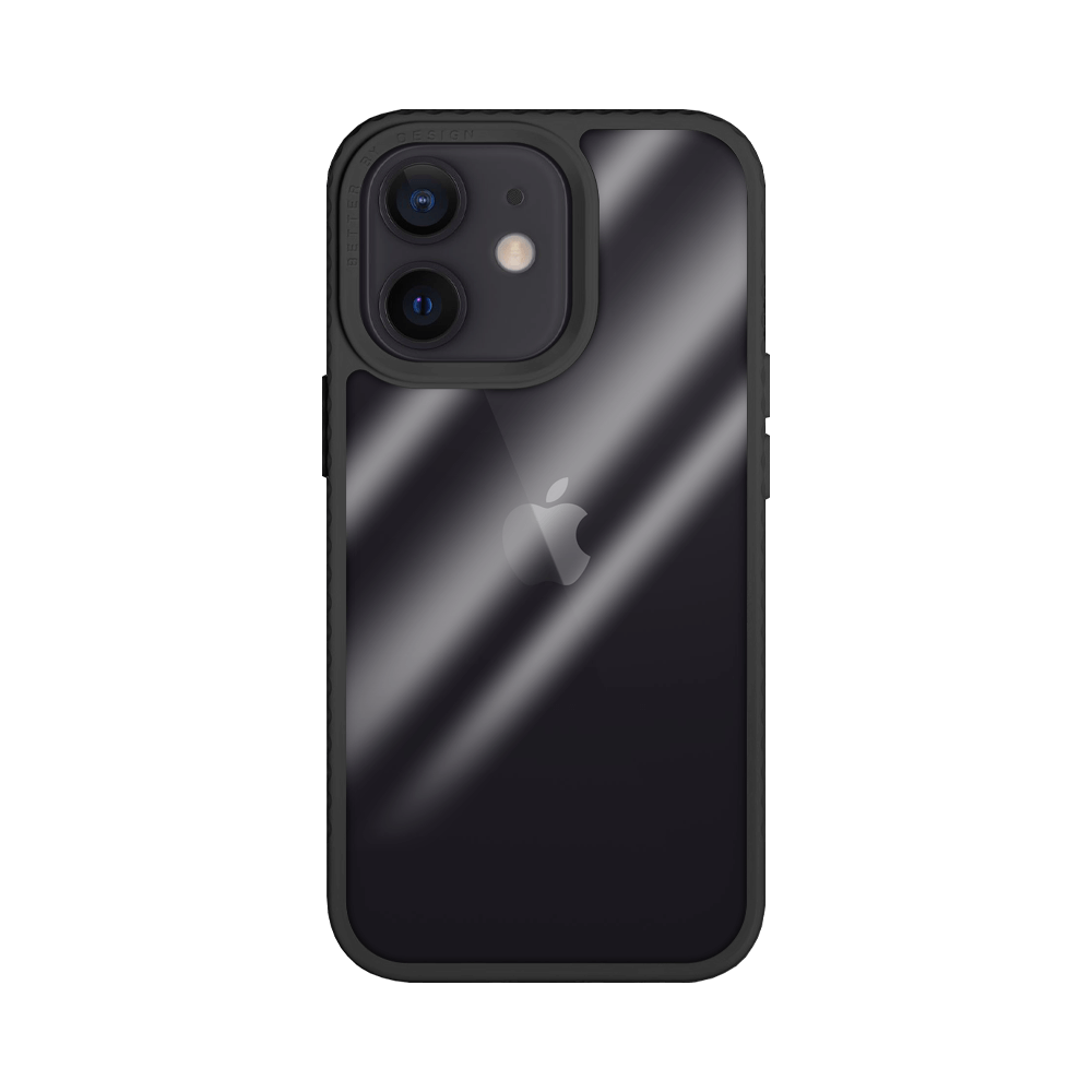 Coque de Protection JMGOKIT pour Apple iPhone 12 Noir