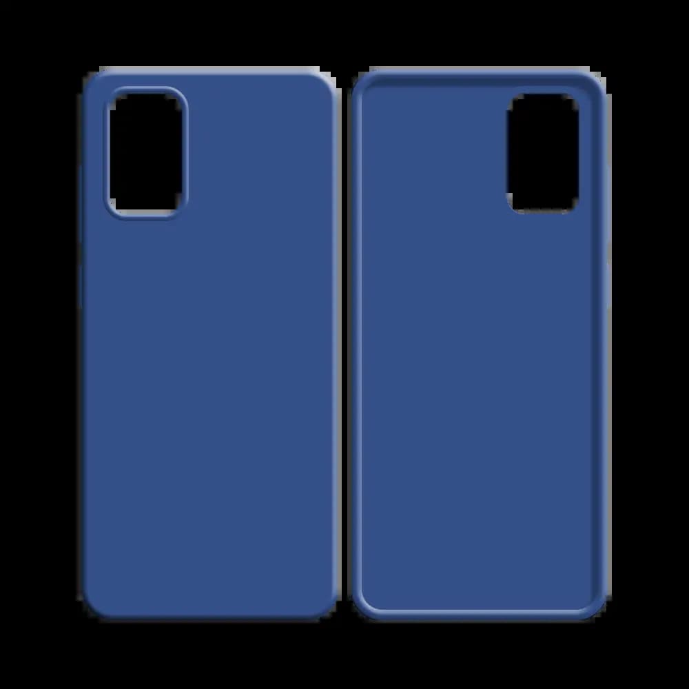 Coque Silicone Compatible pour Samsung Galaxy A23 Bleu Marine
