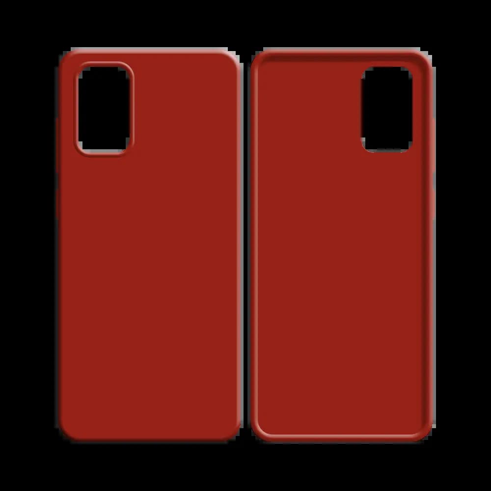 Coque Silicone Compatible pour Samsung Galaxy A23 Rouge