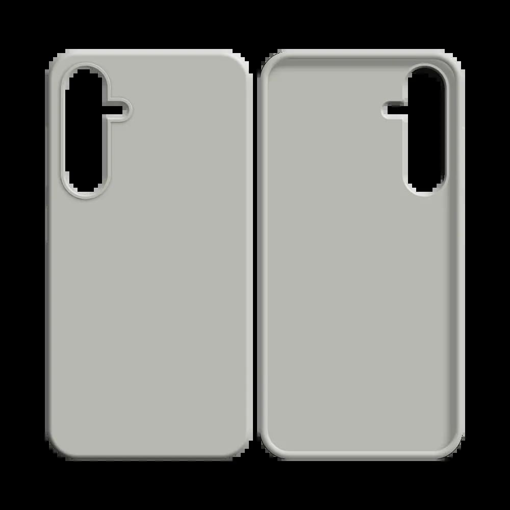 Coque Silicone Compatible pour Samsung Galaxy A34 5G Blanc