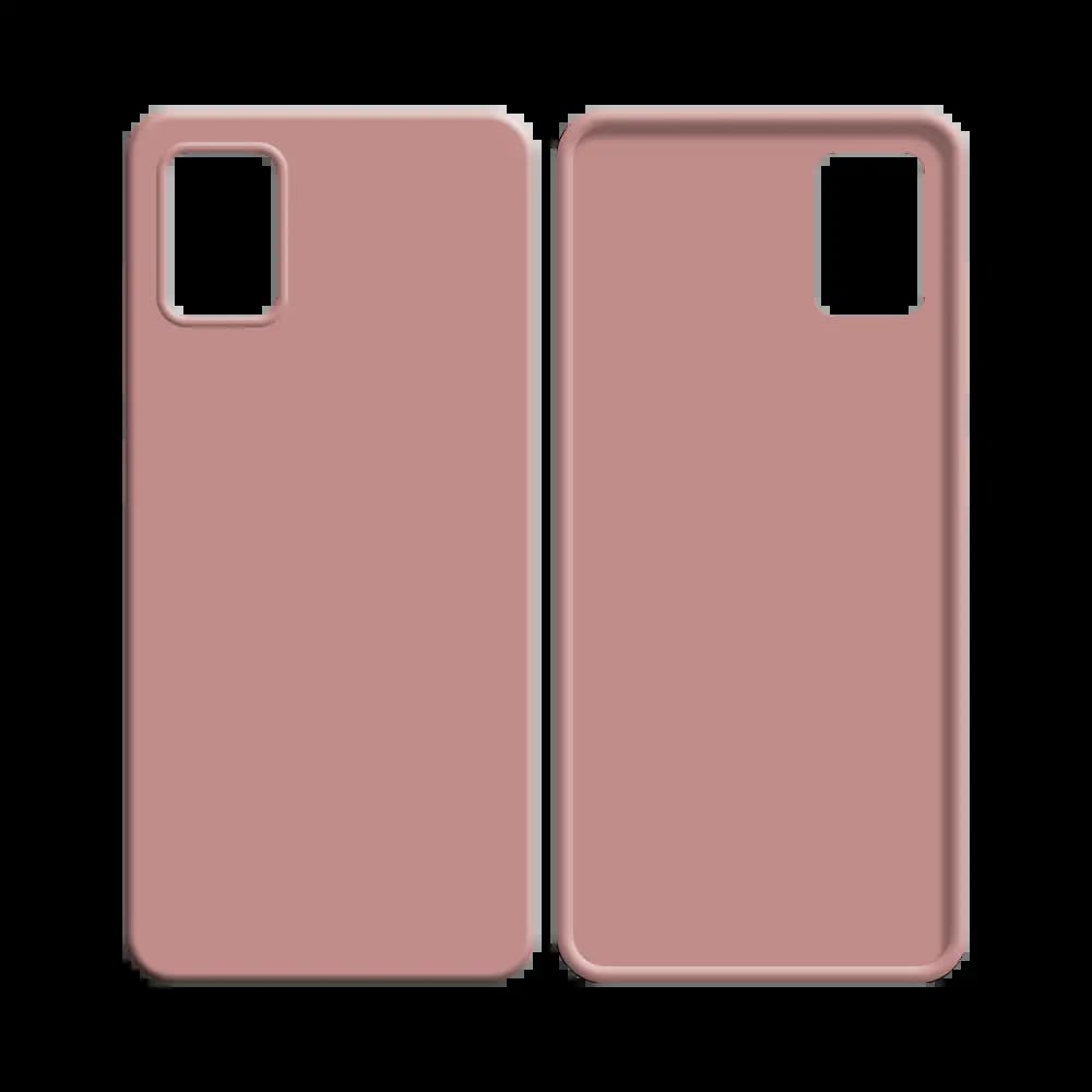 Coque Silicone Compatible pour Samsung Galaxy A51 Rose