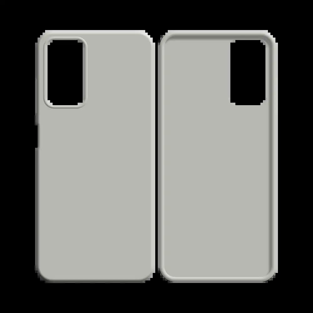 Coque Silicone Compatible pour Samsung Galaxy A03s Blanc