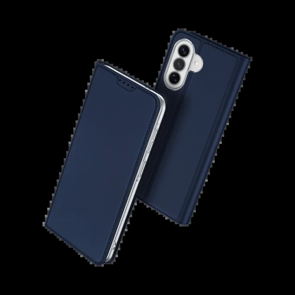 Housse folio Samsung Galaxy A57 5G porte-carte – Dux Ducis Skin Pro Bleu