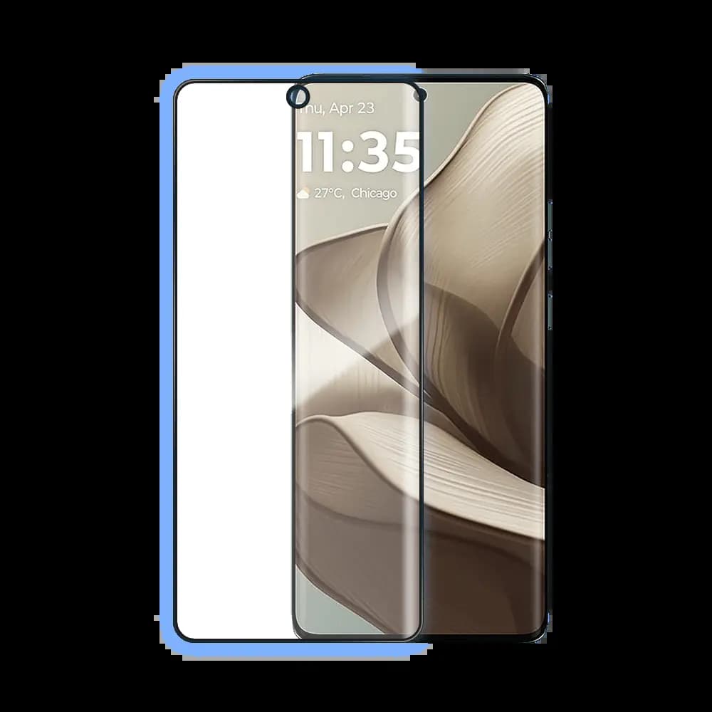 Verre Trempé Intégral PROTECT pour Motorola Edge 50 Noir