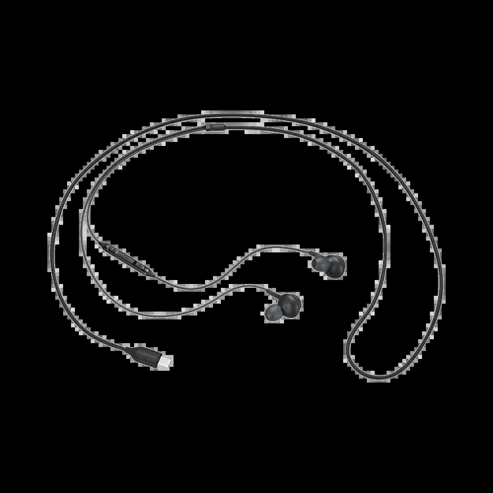 Écouteurs filaires Samsung USB-C – son AKG haute fidélité – Noir