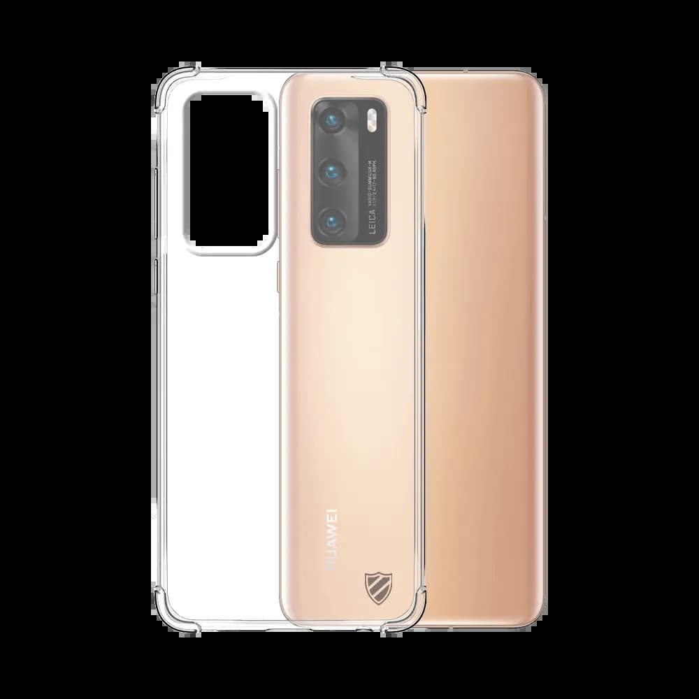 Coque Silicone Renforcée PROTECT pour Huawei P40 Transparent