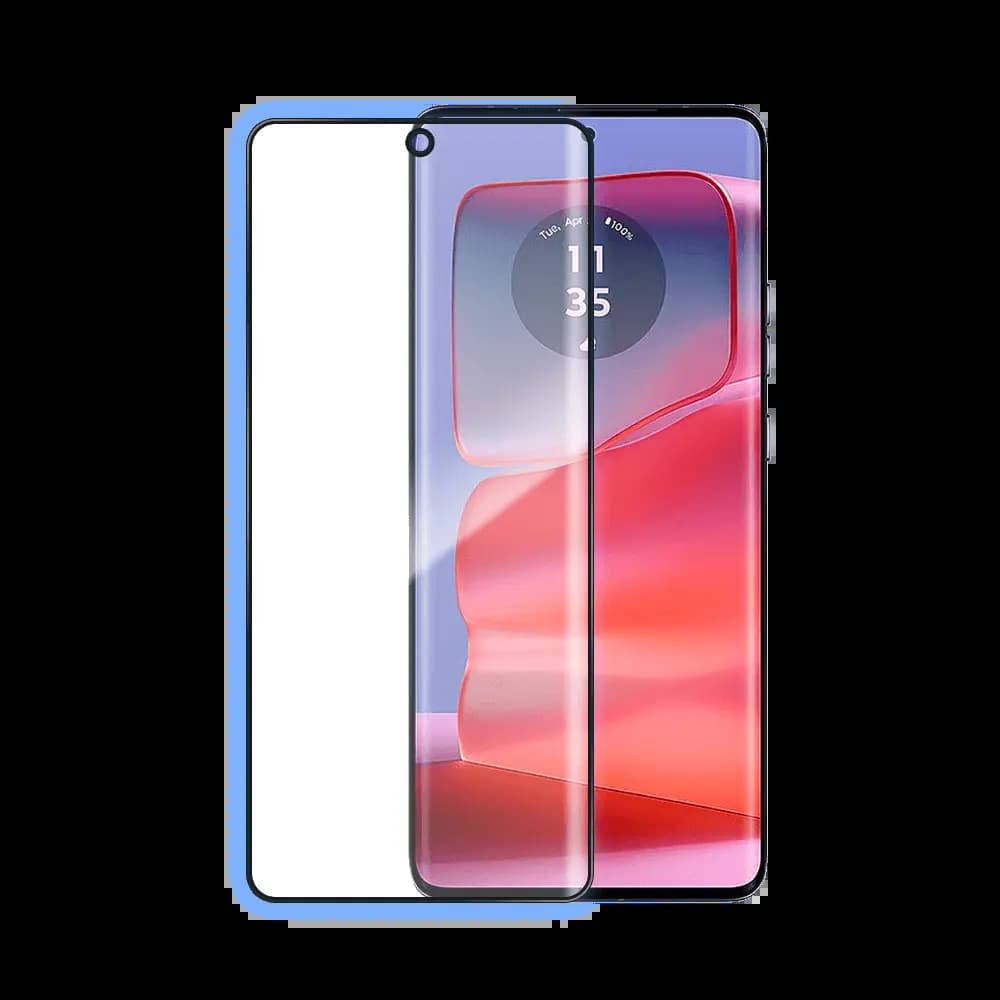 Verre Trempé Intégral PROTECT pour Motorola Edge 50 Pro Noir