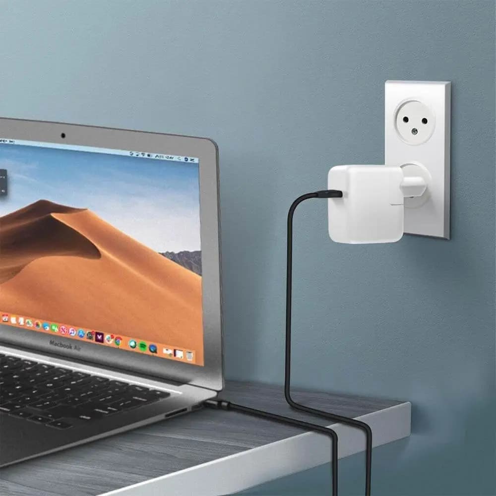 Adaptateur Secteur MacBook Apple USB-C 30W Blanc