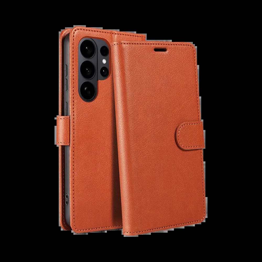 Housse folio anti-RFID Samsung Galaxy S26+ – PROTECT IP011 Rouge