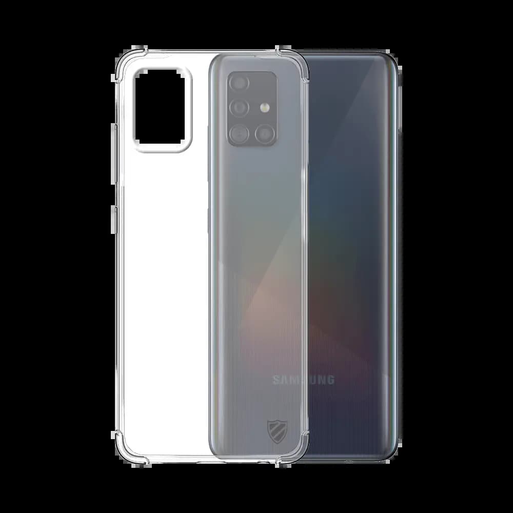 Coque Silicone Renforcée PROTECT pour Samsung Galaxy A51 Transparent