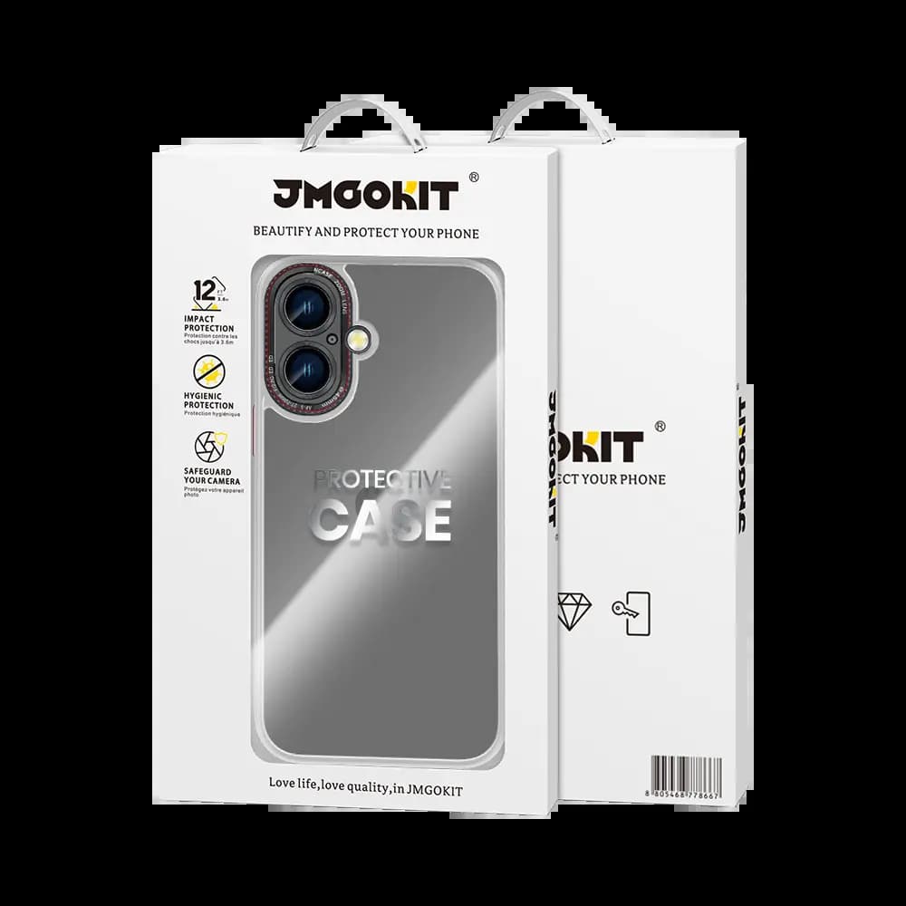 Coque de Protection Canon Lens JMGOKIT pour Apple iPhone 17 Transparent