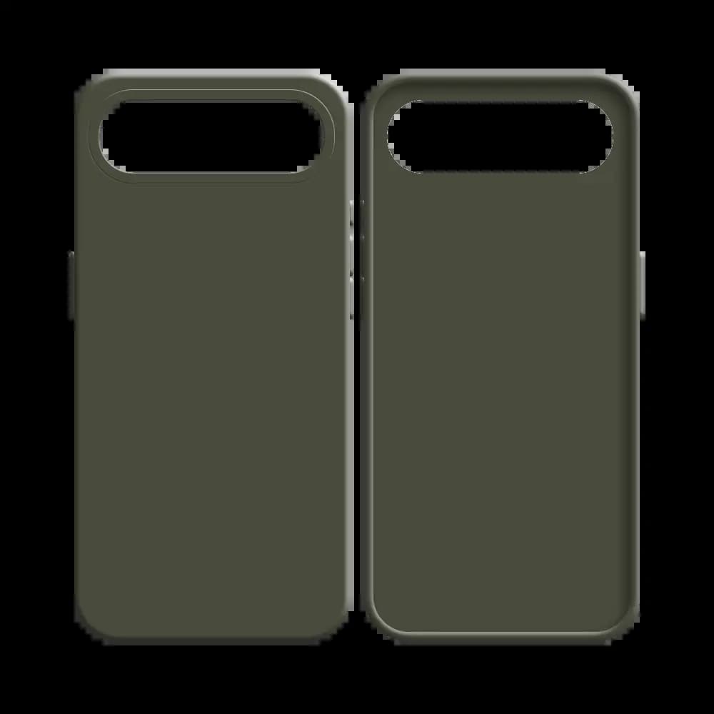 Coque Silicone Compatible pour Apple iPhone Air Gris Foncé
