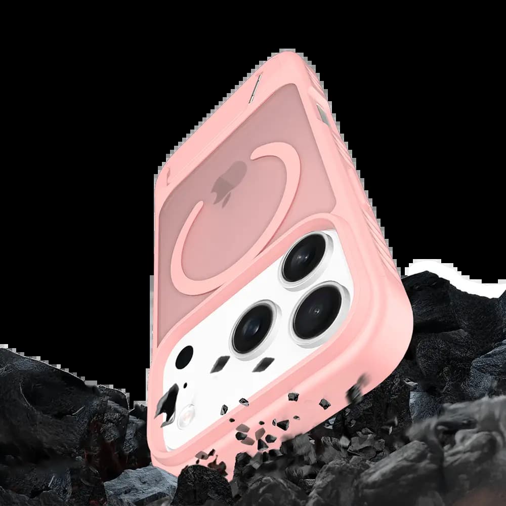 Coque de Protection MagSafe avec Support PROTECT pour Apple iPhone 17 Pro Rose