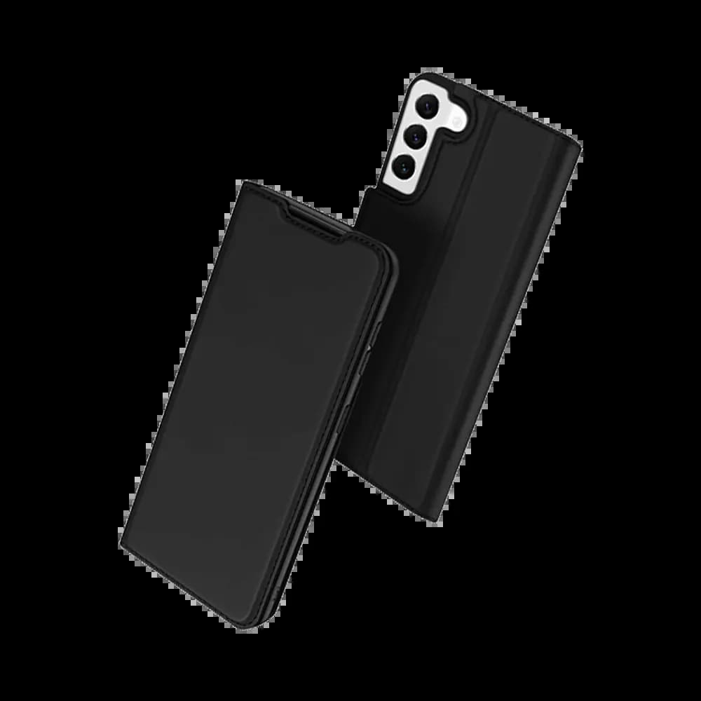 Housse folio Samsung Galaxy S22 porte-carte – Dux Ducis Skin Pro Noir