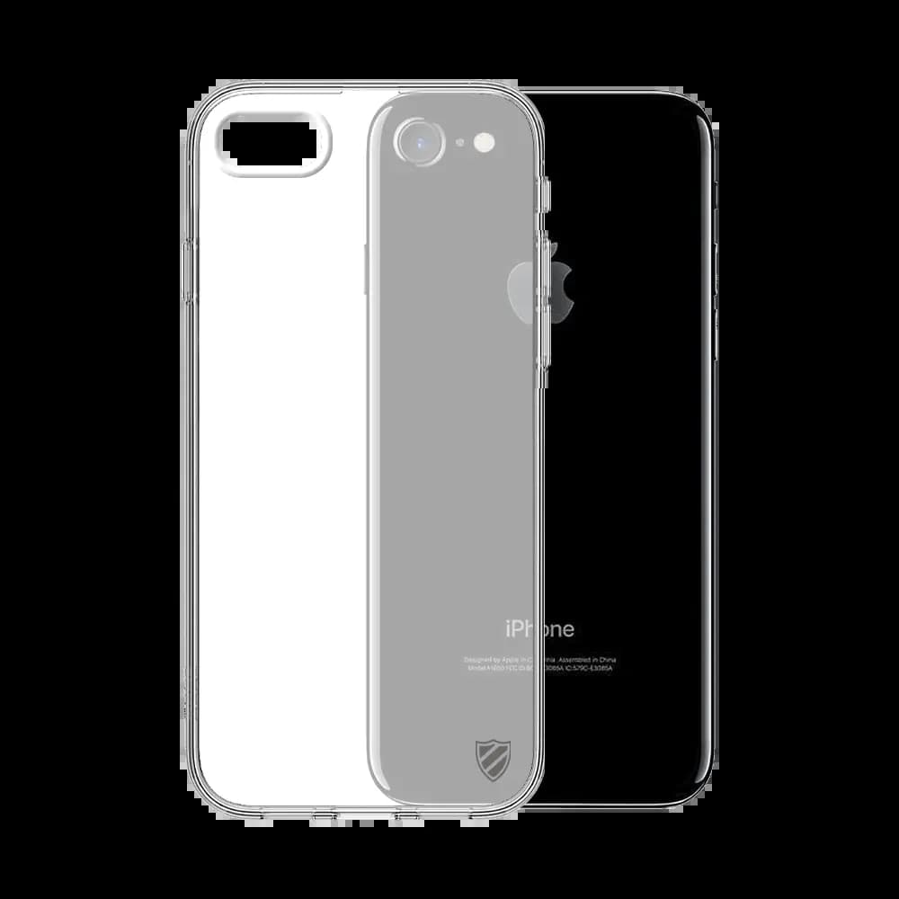 Coque Silicone PROTECT pour Apple iPhone 7, iPhone 8 & iPhone SE (2nd Gen & 3e Gen) Transparent