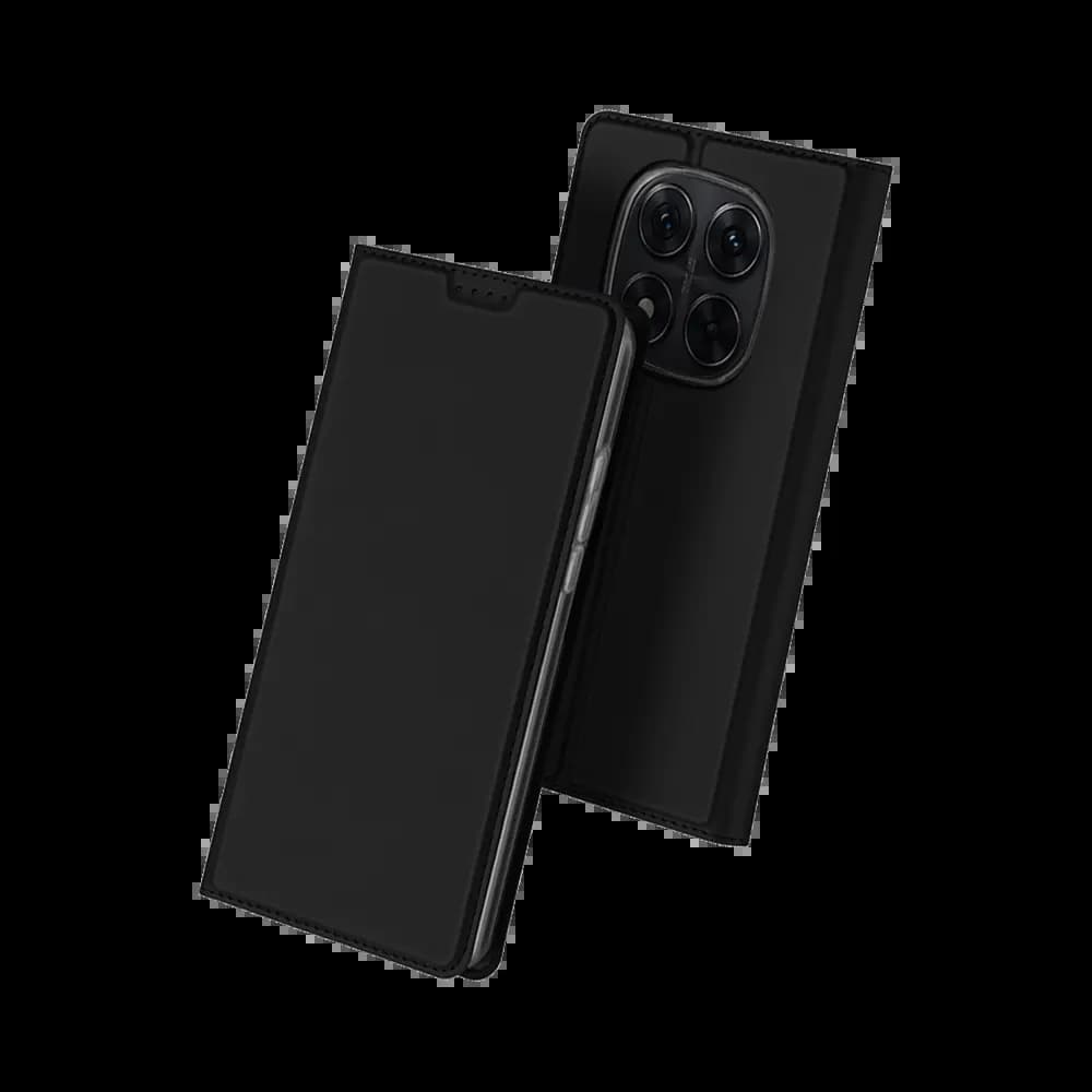 Housse folio Xiaomi Redmi Note 14 Pro 5G / Poco X7 5G porte-carte – Dux Ducis Skin Pro Noir