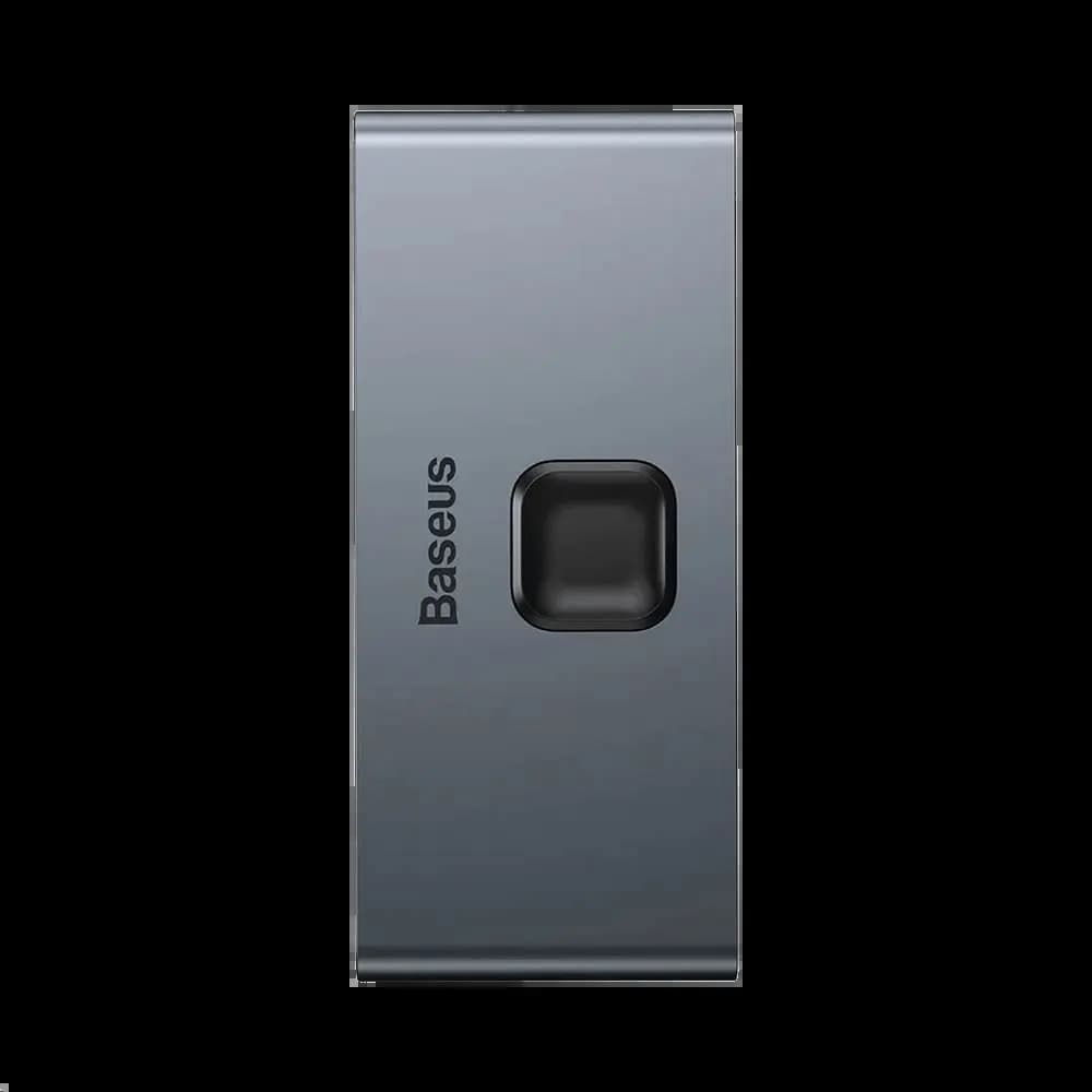 Switch HDMI 4K HD répartiteur 2 en 1 bidirectionnel  -  Baseus Matrix  Gris