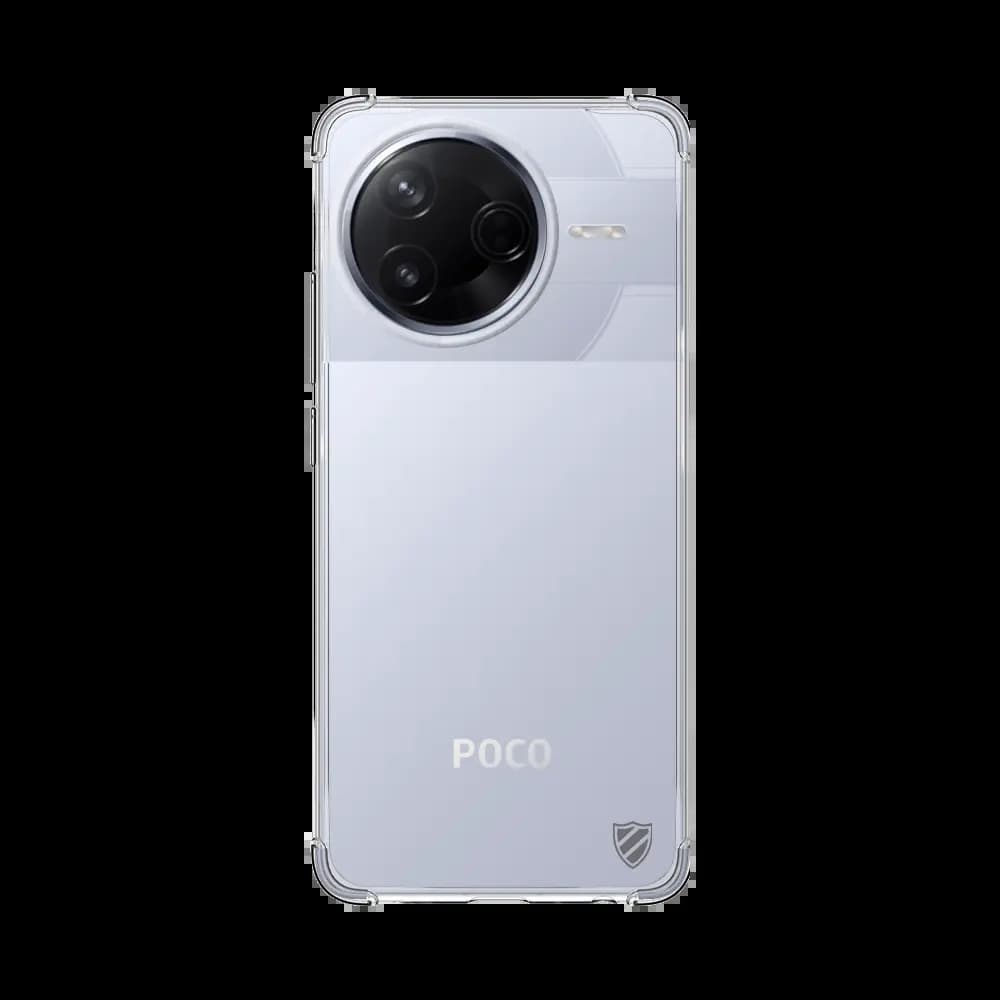 Coque Silicone Renforcée PROTECT pour Xiaomi Poco F7 Pro 5G Transparent