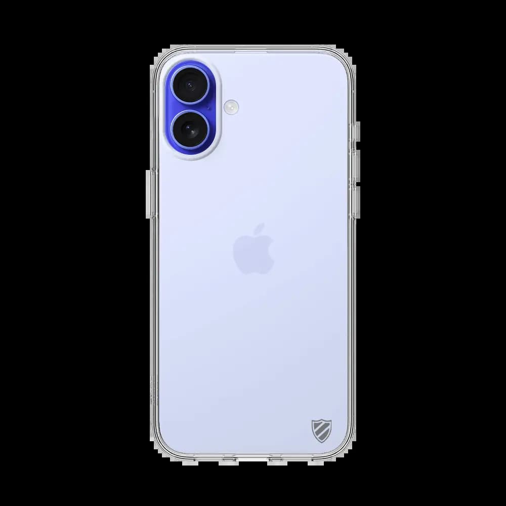 Coque Silicone PROTECT pour Apple iPhone 16 Transparent