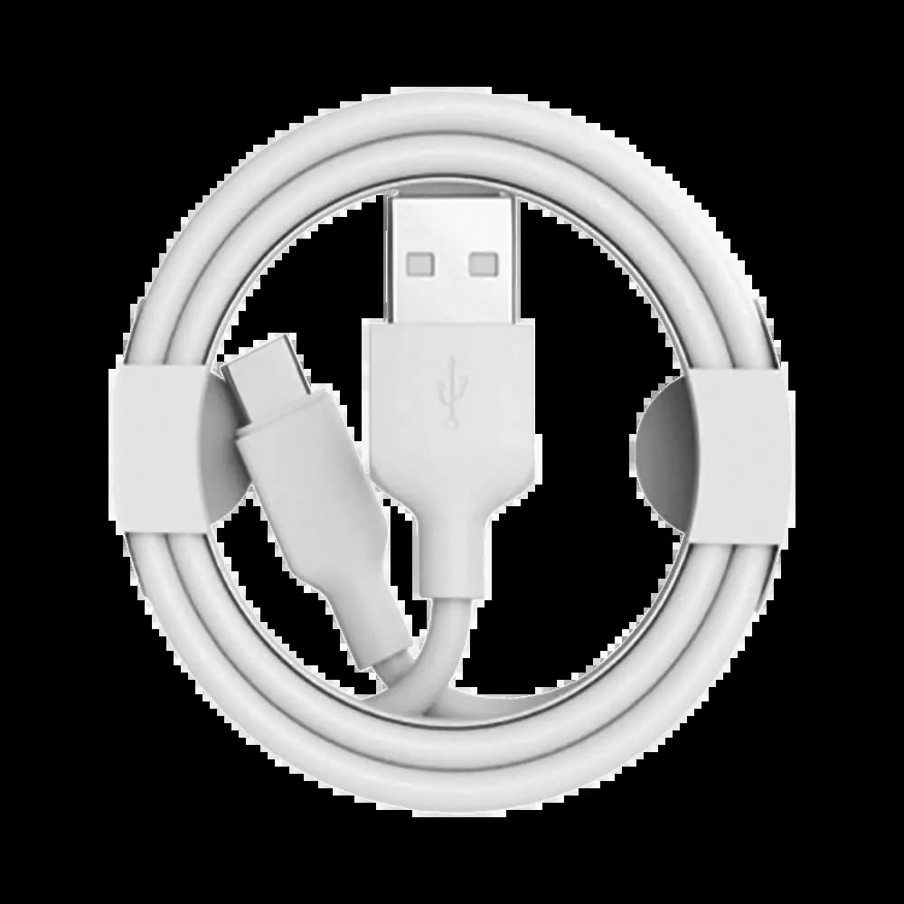 Câble Data USB vers USB-C d-power F6002 (1m) Blanc