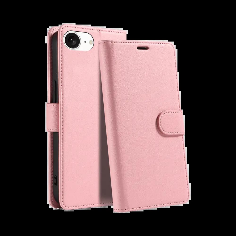 Housse folio anti-RFID iPhone 16e – PROTECT IP011 Rose