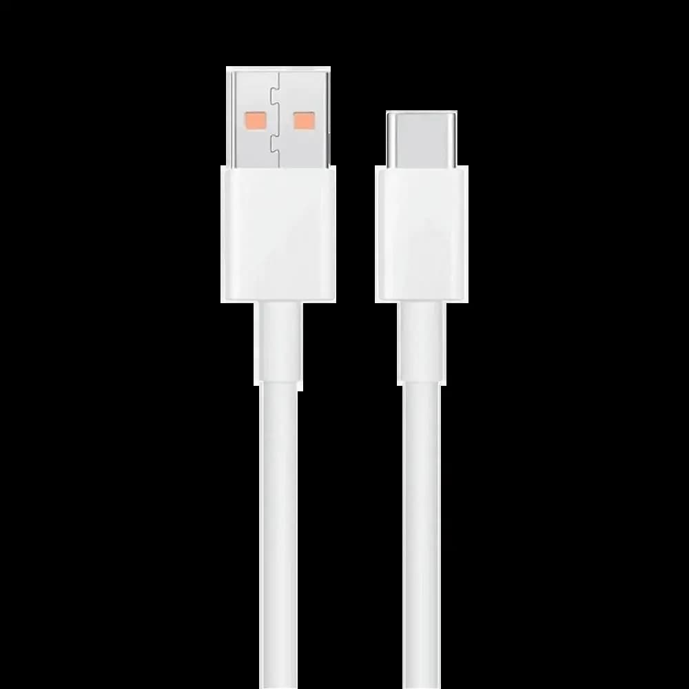 Câble de charge USB-A vers USB-C Xiaomi 6A 120W (1m) - Blanc