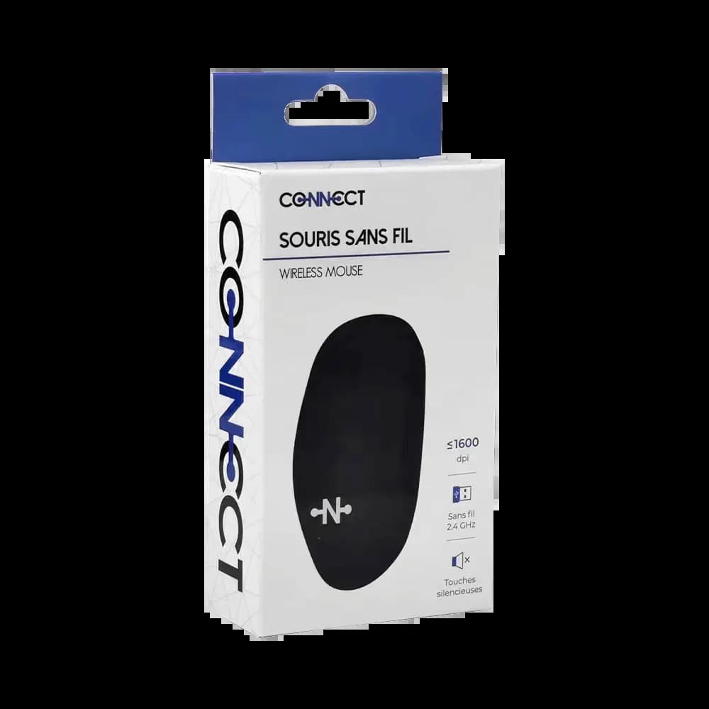 Souris sans Fil CONNECT Noir